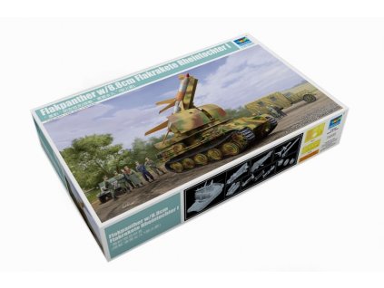 Flakpanzer with 8,8 cm Flakrakete Rheintochter I 1/35