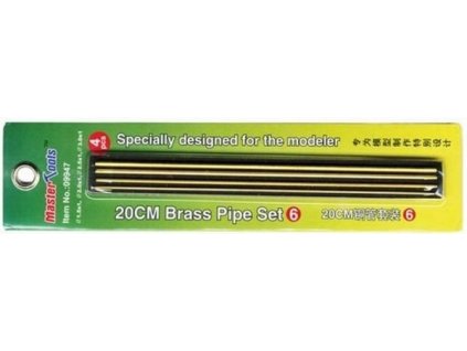 Messingrohre 20 cm Set 6