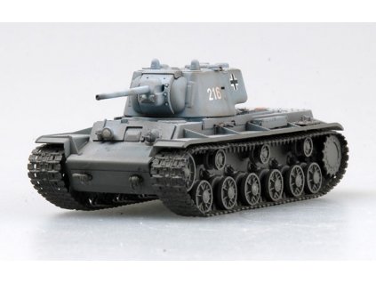 KV-1 model 1941 heavy Tank hotový model 1/72 EasyModel