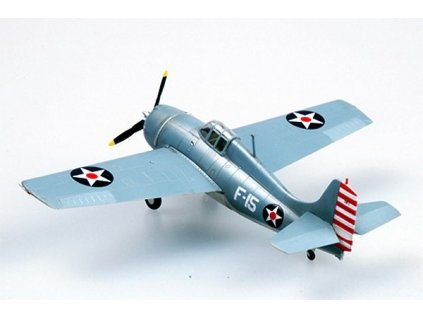 F4F Wildcat VF-3 Aboard USS Lexington hotový model  1/72