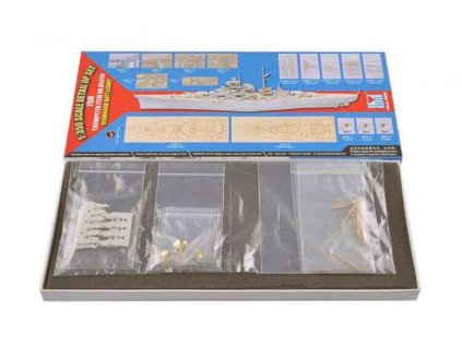 Bismarck 1941 Detail-Up Set pre 05358 1/350