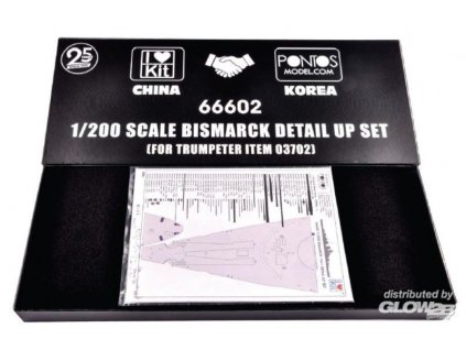 Bismarck 1941 Detail-Up Set pre 03702 1/200