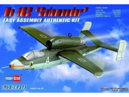Heinkel He 162 Salamander     1/72