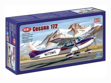 Cessna 172 na kolesovom podvozku 1/48  Minicraft