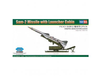 SAM-2 Missile with Launcher Cabin 1/72