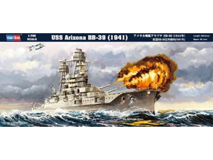 USS Arizona BB-39 (1941) 1/700   Hobby Boss