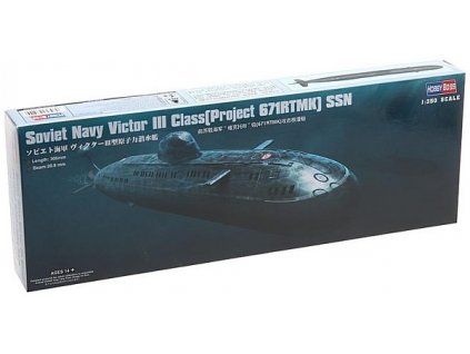 Russian Navy SSN Victor III Class 1/350