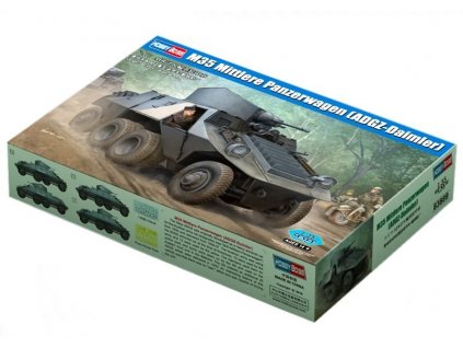 M35 Mittlere Panzerwagen (ADGZ-Daimler) 1/35