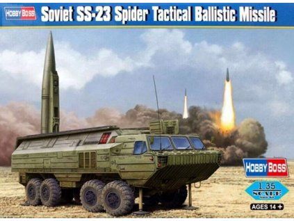 Soviet SS-23 Spider Tactical Ballistic Missile 1/35