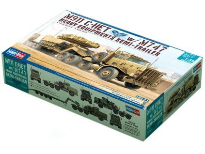 M911 C-HET with m747 Heavy Equipment Semi- Trailer 1/35