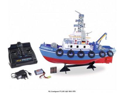 Carson RC Coastguard TC-08 loď modrá 1/24 RTR 2,4GHz