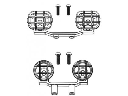 Predné svetlá pre buggy (Carson X10EB)  1/10   500405692