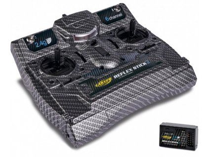 Vysílač Carson FS 6K Reflex Stick II 2,4GHz Extreme Carbon