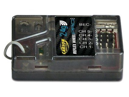 Carson Reflex Wheel PRO 3 2.4GHz Receiver BEC