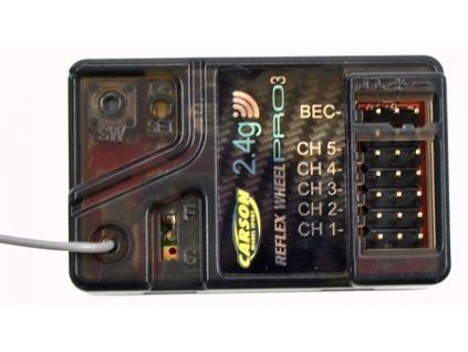 Carson Reflex Wheel PRO3 2.4GHz Receiver BEC Waterproof