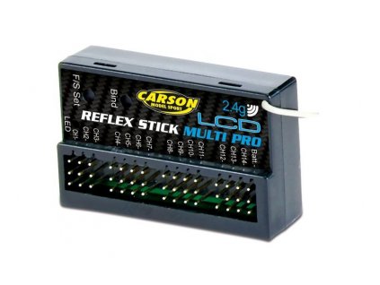 Prijímač Carson Reflex Stick 14k PRO LCD 2,4GHz