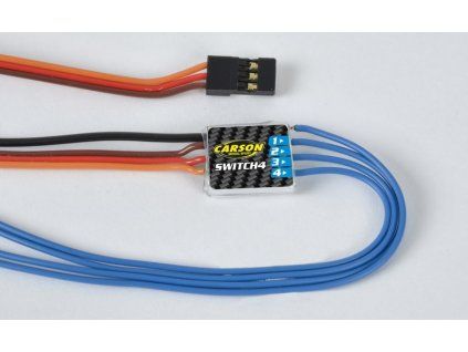 RC switch Carson Reflex 6/14Ch Switch 4 (4x2.5A)