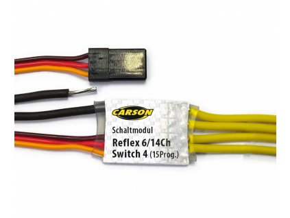 RC spínač Carson Reflex 6/14Ch Switch 4 (15Prog)