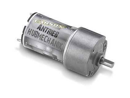 Pohon vyklápania - elektromotor s prevodovkou