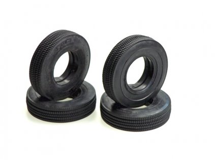 Pneumatiky pre náves Lowloader Tire-set 4 ks 1/14