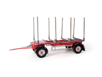 Príves na prepravu dreva 2-axle stanchion-trailer Riedl 1/14