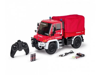 Carson RC MB Unimog U300 Firefighter červený 1/12 RTR