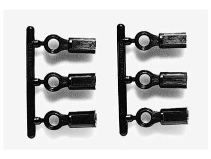 Očko čepu 5mm/19mm/M3 6ks