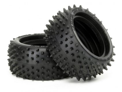 Pneumatiky Tamiya Square Spike Tire rear (2) hi.60/29
