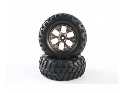 Kolesá Tamiya CC01/HL RB Tires+Taper 6-S Whl. 1/10