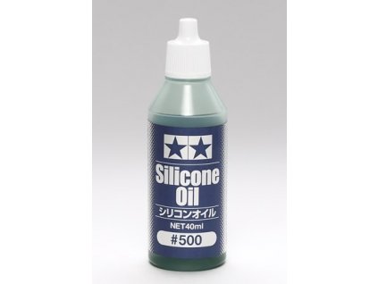 Olej do tlmičov silikónový 500 Tamiya 40 ml
