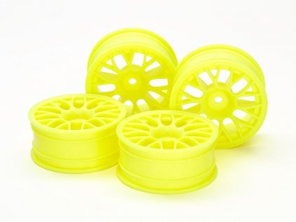 Disky kolies 24mm Mesh Wheels +2 FlYel *4 1/10 4ks