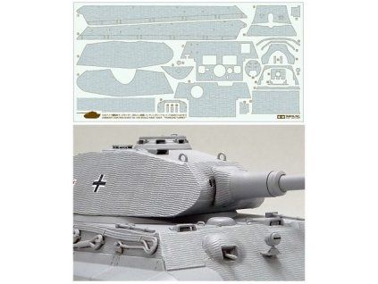Zimmerit set pro KingTiger Porsche 1/35