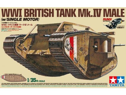 Tank Mk. IV Male (motorized)  1/35