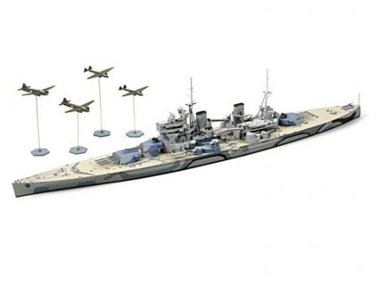 Prince of Wales Battleship (Water Line) 1/700