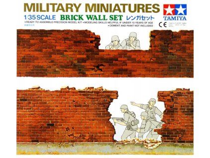 1 35 Tehlovy mur Tamiya 35028