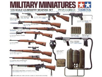 U.S. Infantry Weapons set 1/35