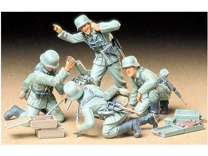 German Infantry Mortar Team 1/35
