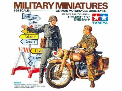 Diorama-Set Motorcycle Orderly 1/35