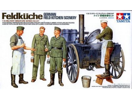 Poľná kuchyňa nemecká 1/35