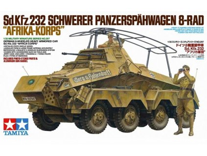 Sd.Kfz.232 Scout Car Africa Corps (2) 1/35