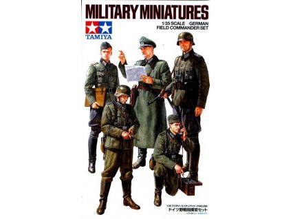 German Field Comander figure set (5) 1/35