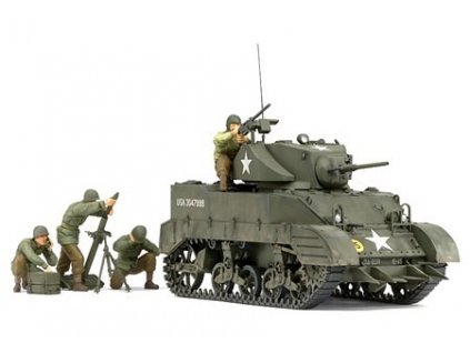 M5A1 Light Tank with Mortar 1/35