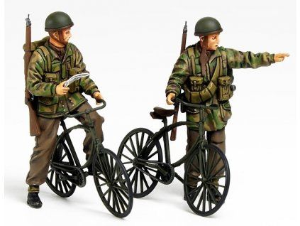WWII British Paratroopers & Bicycles Set 1/35