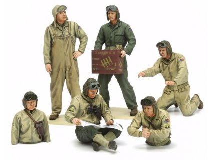 US Tank Crew Euro Theater 1/35