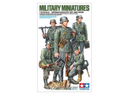 German Infantry Set (Mid-WWII) 1/35