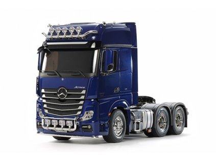 Mercedes Benz Actros 3363 GigaSpace Pearl Blue 1/14 KIT