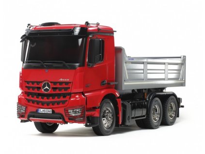 MB Arocs 3348 Tipper Truck 6x4  Red/Silver 1/14 KIT