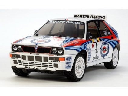 Tamiya RC Lancia Delta HF Integrale TT-02 4WD nenafarbená 1/10 KIT