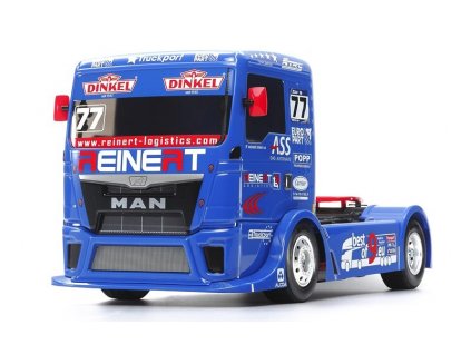 Tamiya RC MAN TGS Reinert Racing TT-01E 4WD nenafarbená 1/14  KIT