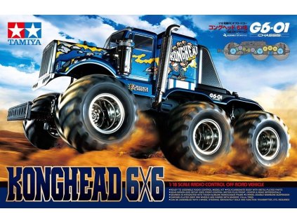 Konghead 6x6 (G6-01) 1/18  KIT
